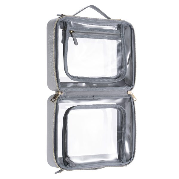 Clear Makeup Bag With Handle - Image 2